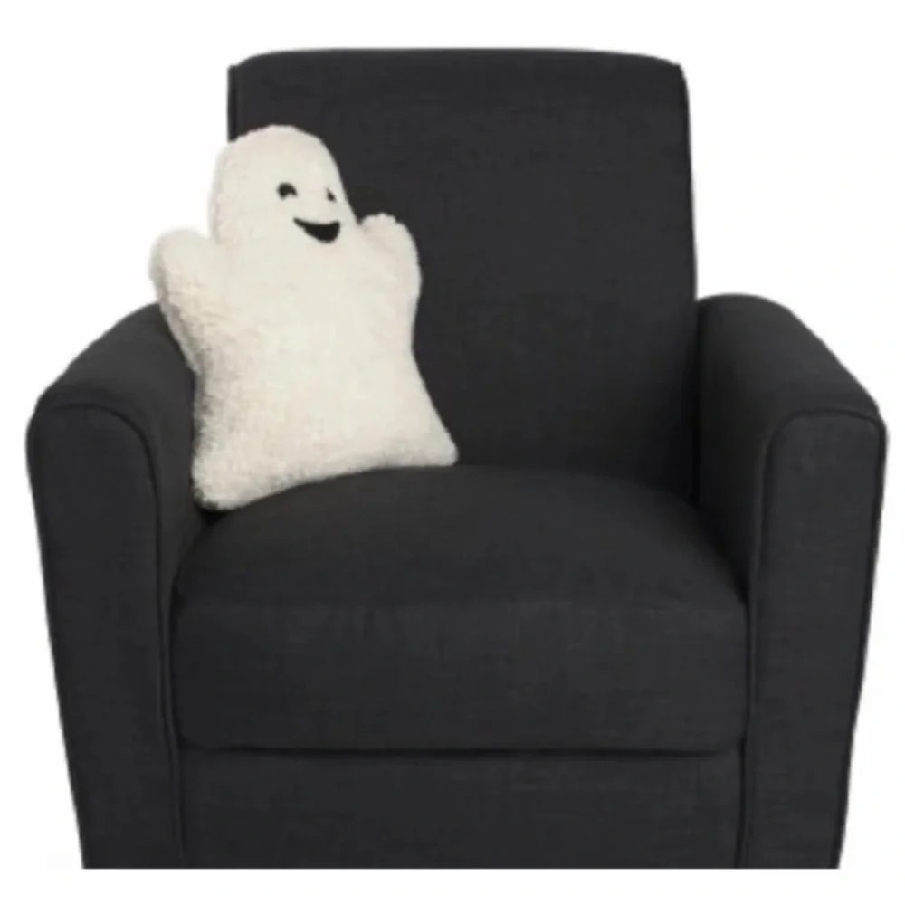 Sherpa Plush Ghost Boy and Girl Pillows Set of Two by Novogratz